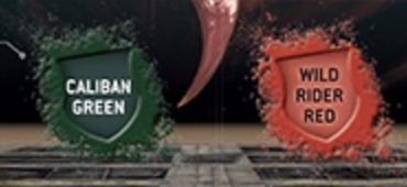 Numéro 62 - Calibean green + wild prider red