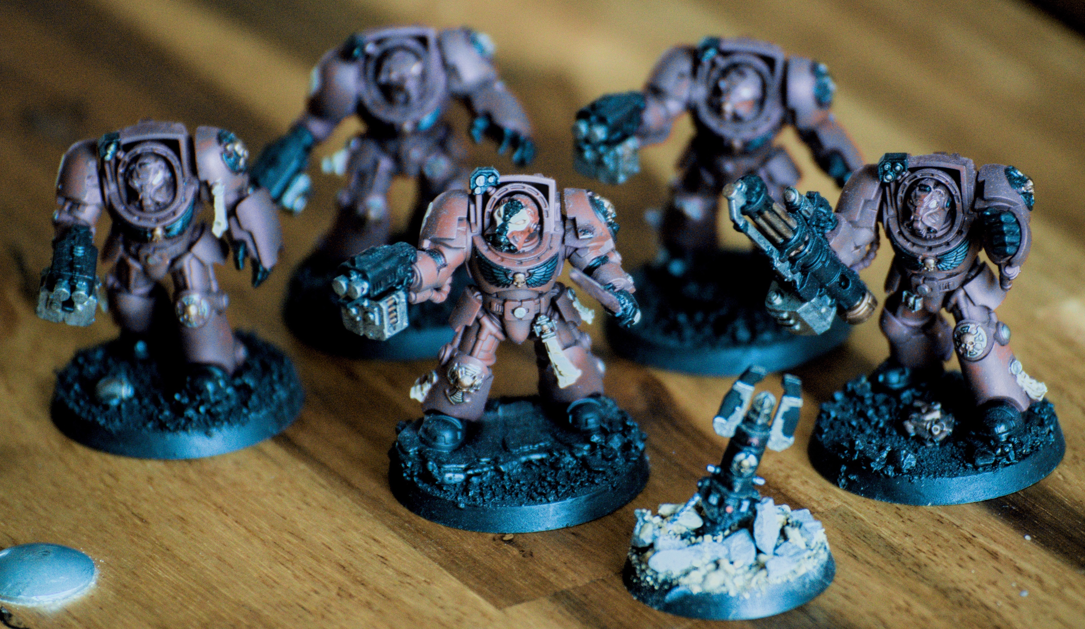 ESCOUADE D’ASSAUT TERMINATOR (5 FIGS)